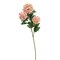 37 Inch Hydrangea Artificial Stem with Green Leaves Floral Vase Filler Set of 3